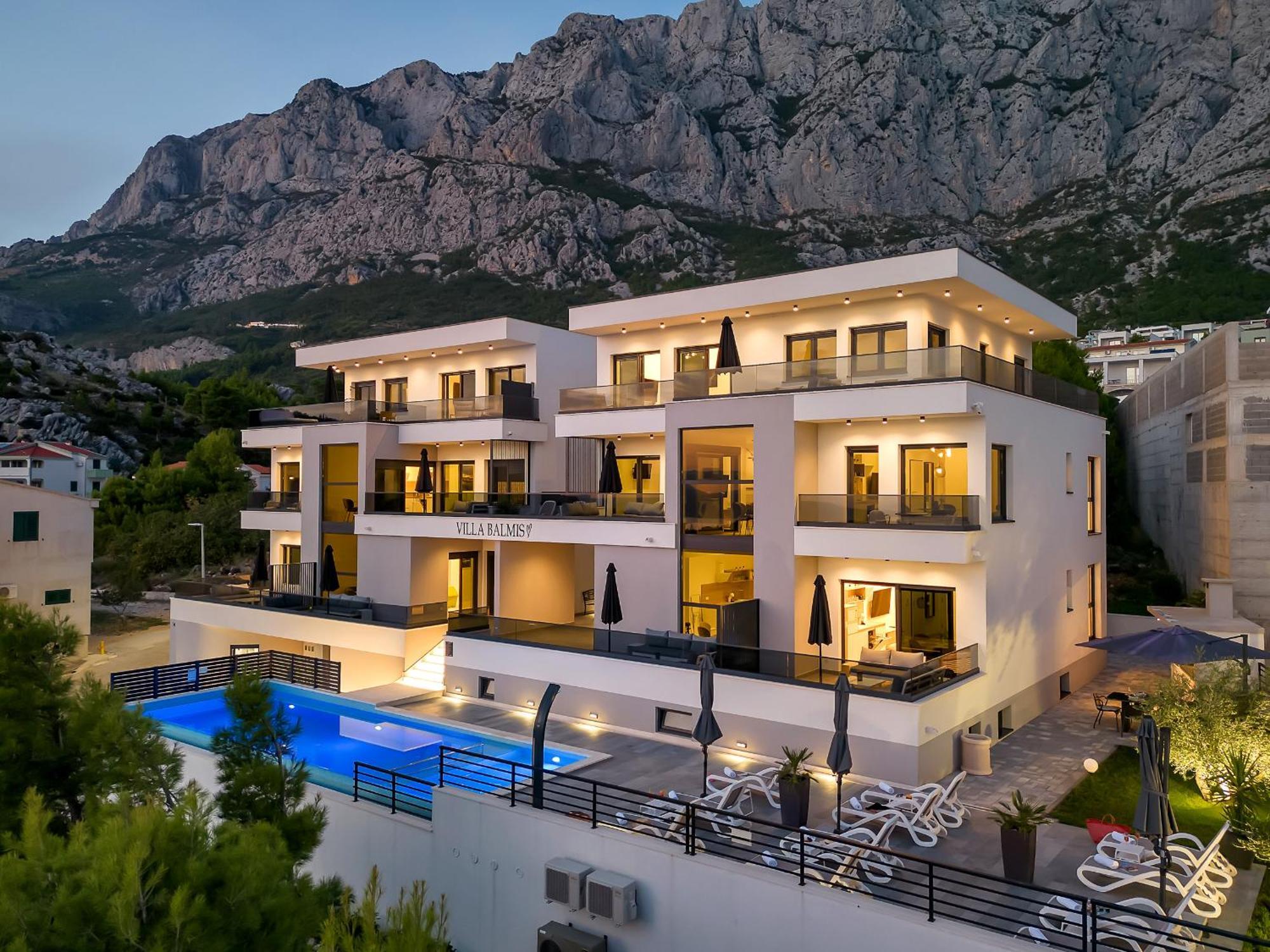 Villa Balmis House A Makarska Eksteriør bilde