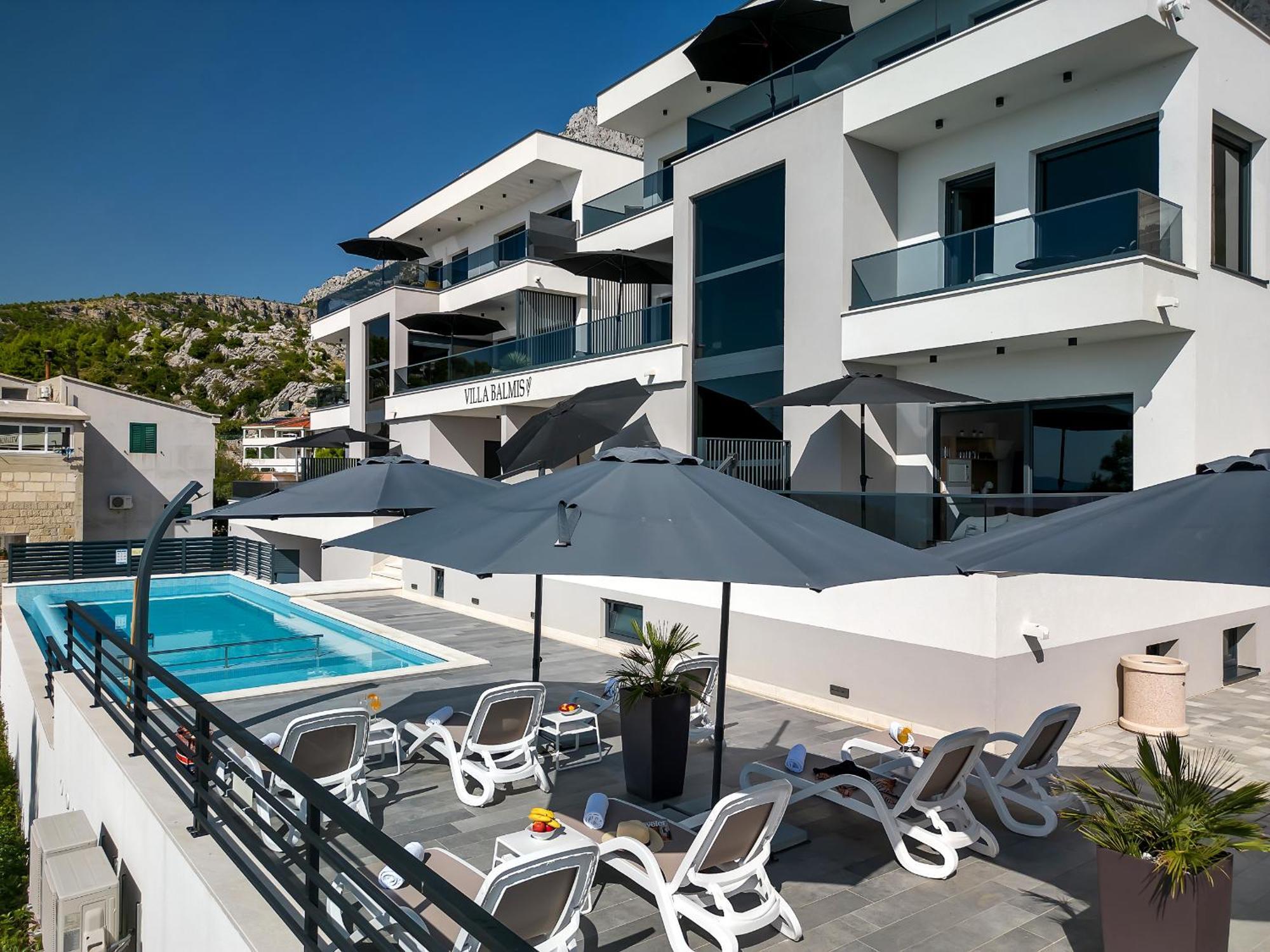 Villa Balmis House A Makarska Eksteriør bilde