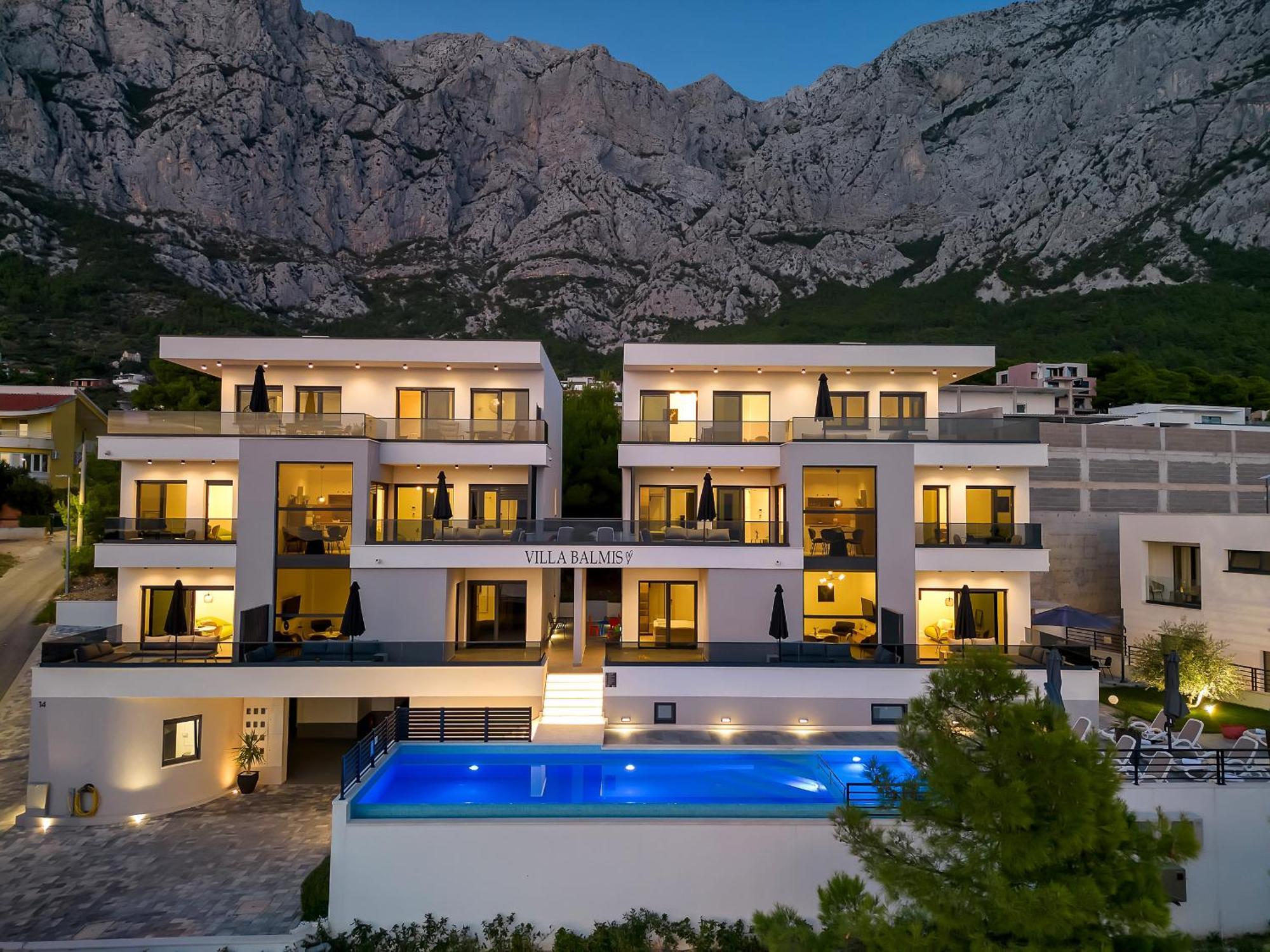 Villa Balmis House A Makarska Eksteriør bilde